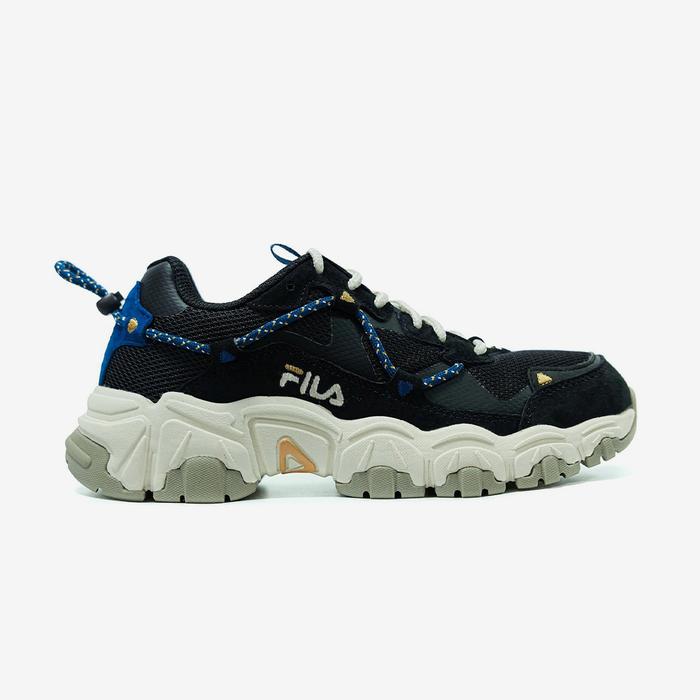 Gambar FILA Sepatu Pria Fluid - Black/Yellow/Blue - 42 dari FILA Official Store undefined Tokopedia