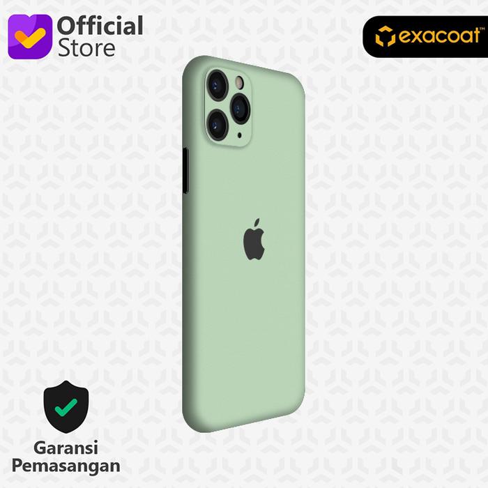 Gambar Exacoat iPhone 11 Pro Max Compatible 3M Skin / Garskin - Glacial Green - Model Cut Only dari Exacoat Kota Bekasi Tokopedia