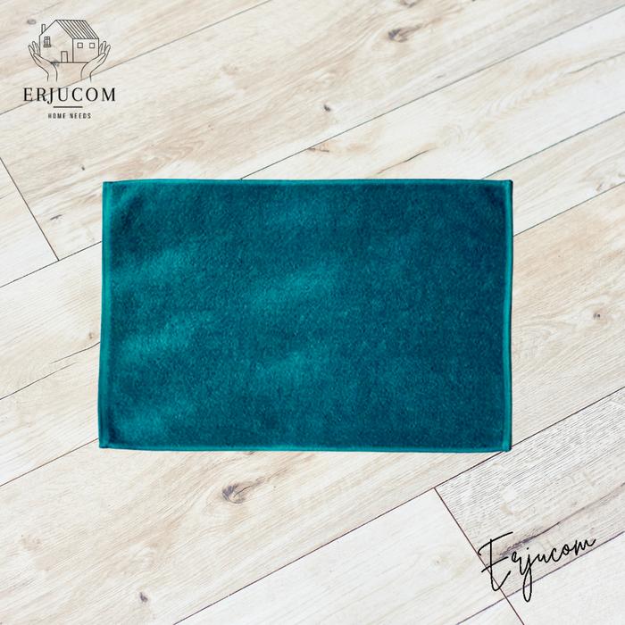 Gambar Clavellui Keset Handuk Kaki 60 x 40 cm 100% Cotton Bath Mat Premium - HERME GREEN dari erjucom undefined Tokopedia