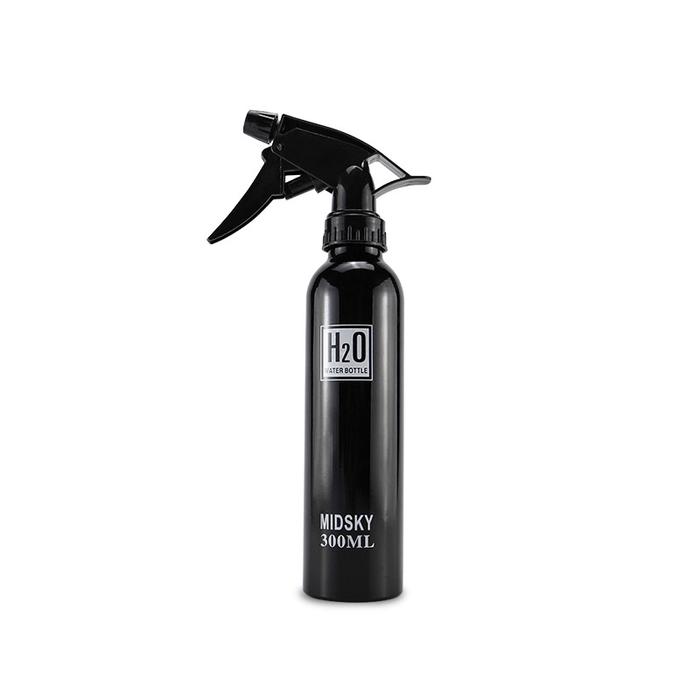 Gambar Botol Spray Rambut Botol Spray Barber Semprotan Air Salon Alumunium H2O - Hitam dari UliAle undefined Tokopedia