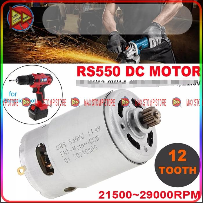 Gambar Motor Dinamo Bor Cas 16.5VHigh Speed Gigi 12 Ryu NRT Power Tools Motor dari Limpah undefined Tokopedia
