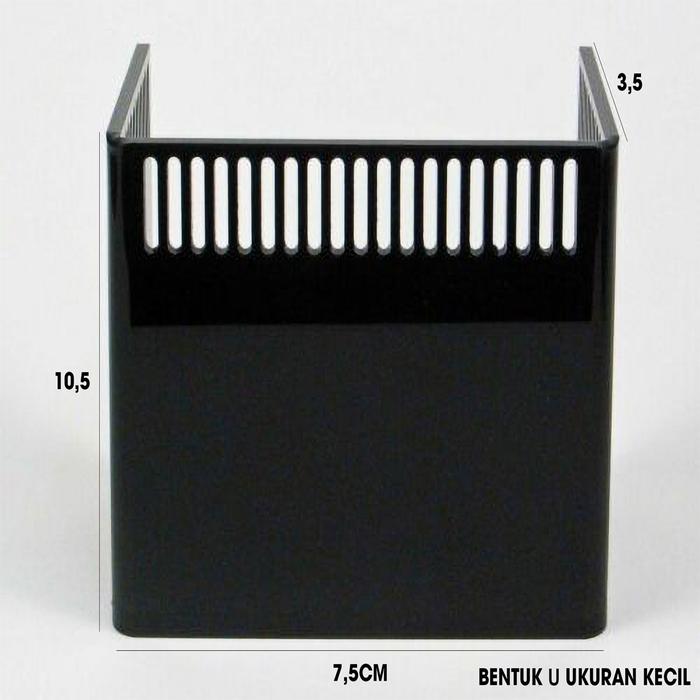 Gambar Tower Overflow Box Acrylic - Overflow Box Akrilik Aquarium Aquascape - Bentuk U Kecil dari Unique Official Store undefined Tokopedia