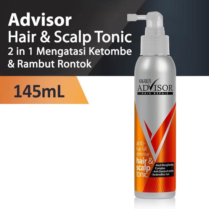 Gambar Makarizo Advisor Hair & Scalp Tonic - 145ml dari Eazy Mart undefined Tokopedia
