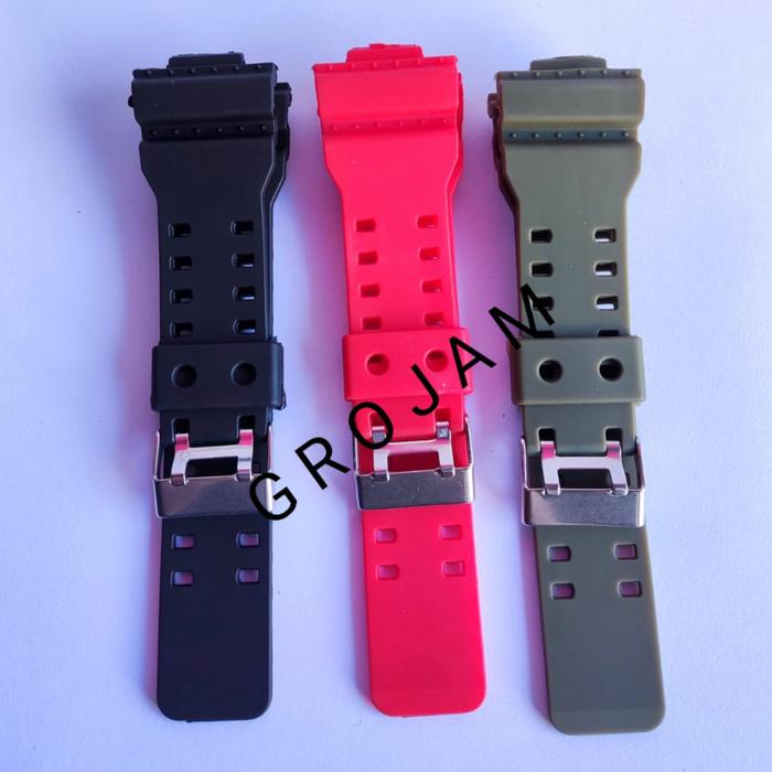 Tali Casio G-SHOCK GA-100 GA-120 GA-110 GAC-100 GD-100 GR-8900 DLL Hitam