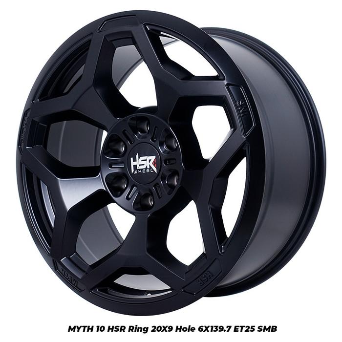 Jual Velg Mobil Racing HSR MYTH10 Ring 20 For Pajero,Hardtop,Travello ...