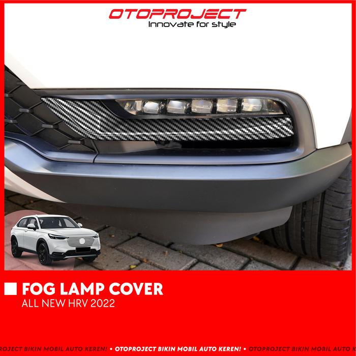 Gambar Otoproject - List Fog Lamp Cover A.N Hrv 2022 Carbon | Cover Lampu Depan HRV 2022 - CARBON dari Otoproject undefined Tokopedia