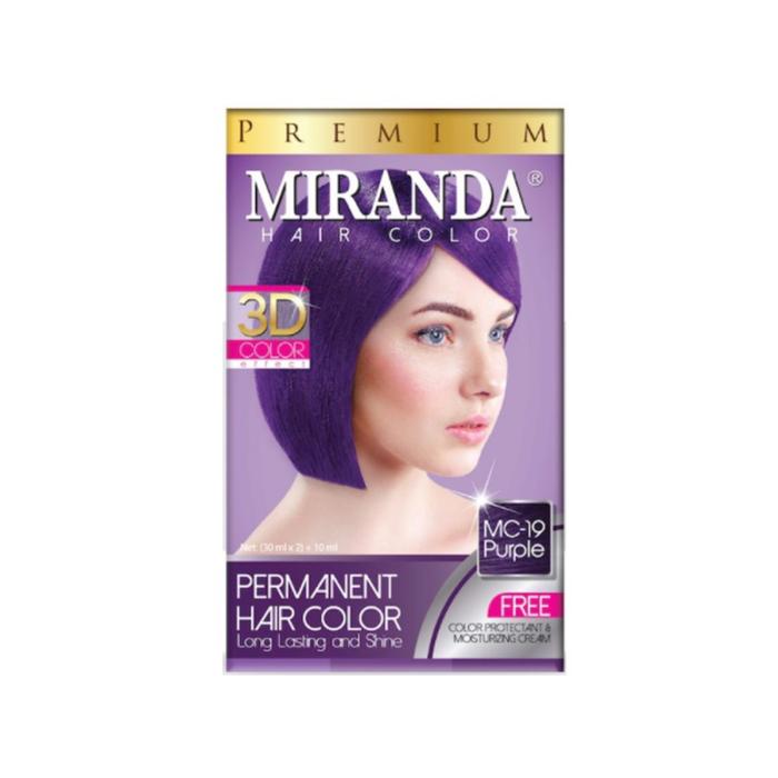 Gambar Miranda Hair Color (Cat Pewarna Rambut) 30ml - Purpel dari House Of Scarlett Glow undefined Tokopedia