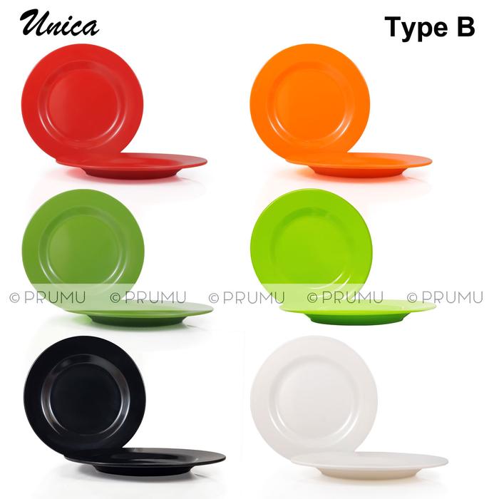 Gambar Piring Kecil Melamin 7 inch - Piring Snack - Piring Saji - Piring Kue - Type A, Putih dari Prumu undefined 3 Tokopedia