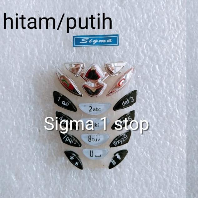 Gambar KEYPAD NOKIA 8310 TOMBOL LUAR KEYPAD NOKIA JADUL - Hitam Putih dari SigmaCell undefined Tokopedia