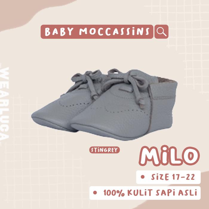 Gambar SEPATU BAYI - MILO STINGREY - Size 6 dari WEARLUCA undefined Tokopedia