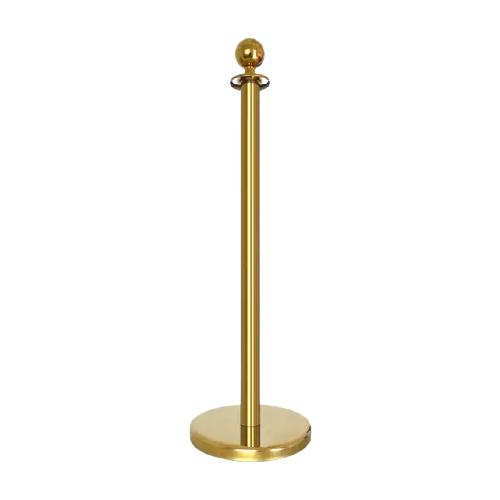 Gambar Tiang Antrian Gold Queue Line Stainless - Gold dari Global Safety Asia undefined Tokopedia