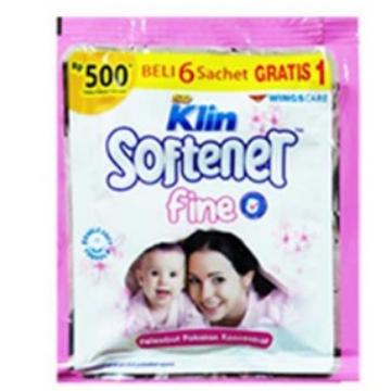 Gambar SOKLIN SOFTENER 14 ml SACHET FINE TWILIGHT PEWANGI PAKAIAN PELEMBUT - PINK FINE dari Jojo Shop Official undefined Tokopedia