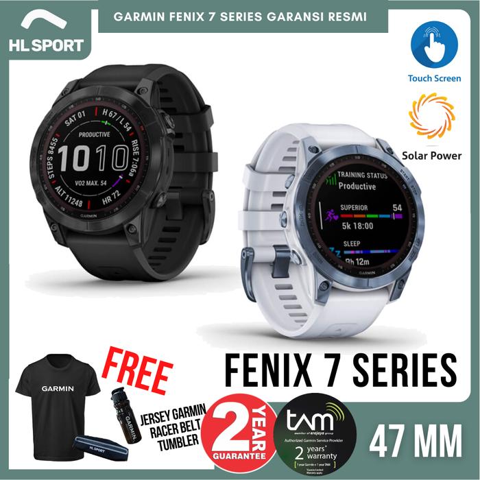 Jual Garmin Fenix 7 Sapphire Solar GPS 