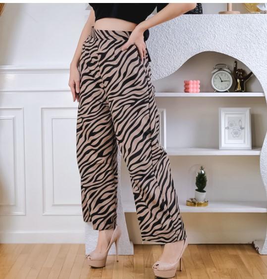 Gambar CELANA KULOT WANITA + CELANA PANJANG WANITA CELANA WANITA Kulot Zebra - zebra milo dari jokobowo indonesia undefined Tokopedia