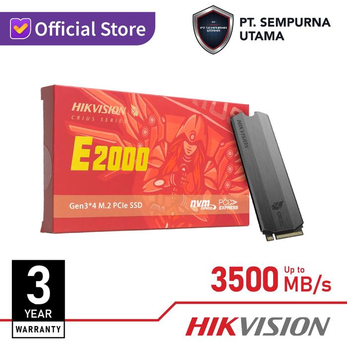 Hard Disk Hikvision E2000 1tb Nvme Ssd Hikvision HS-SSD-E2000