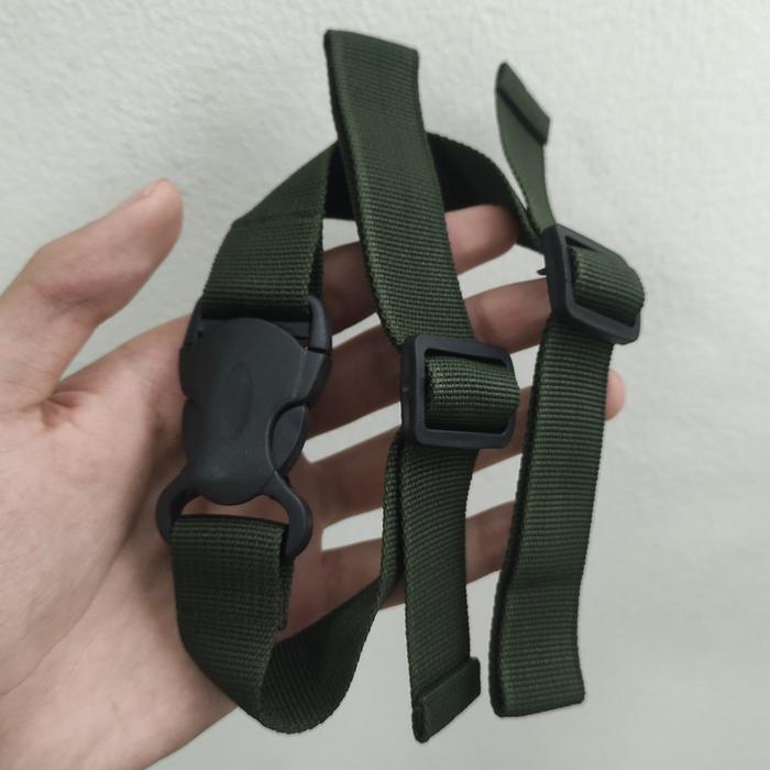 Gambar Backpack Chest Sternum Strap Clip Nylon ready stok - Hijau Army B dari Blessing Oleos undefined Tokopedia