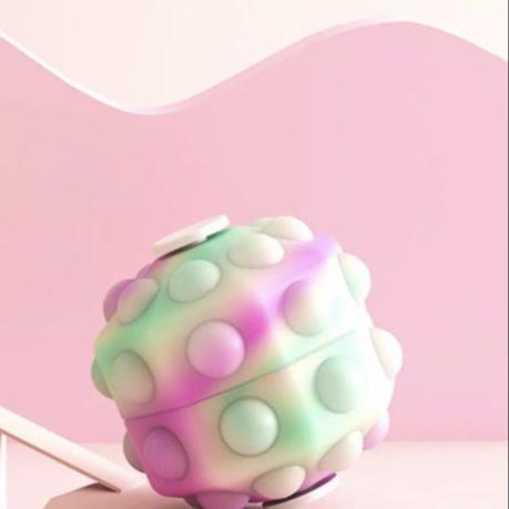 Gambar Mainan Anak Needoh Pop It Ball Spinner Bola Fidget Toys New - Pink Ombre dari UD Raja Kepiting undefined Tokopedia
