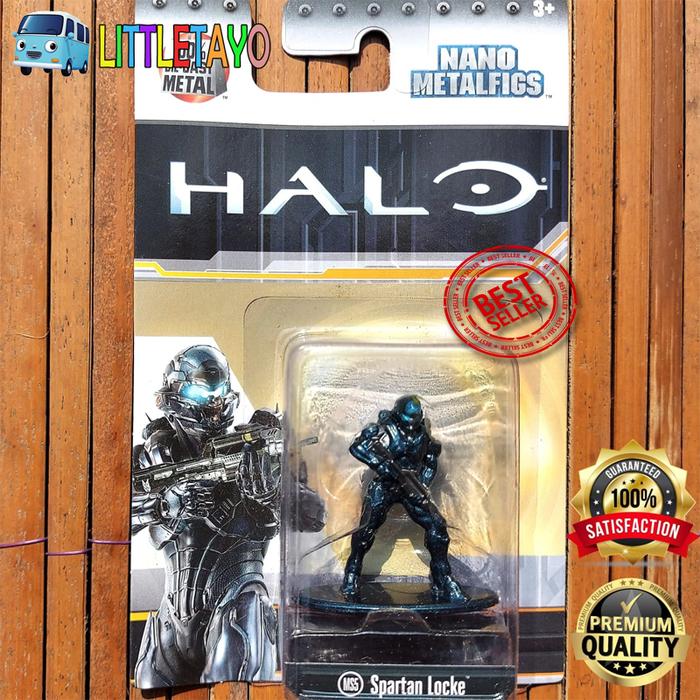 JADA NANO HALO WARS SET pc MASTER CHIEF SPARTAN LOCKE VALE ACHILLES  Spartan Locke