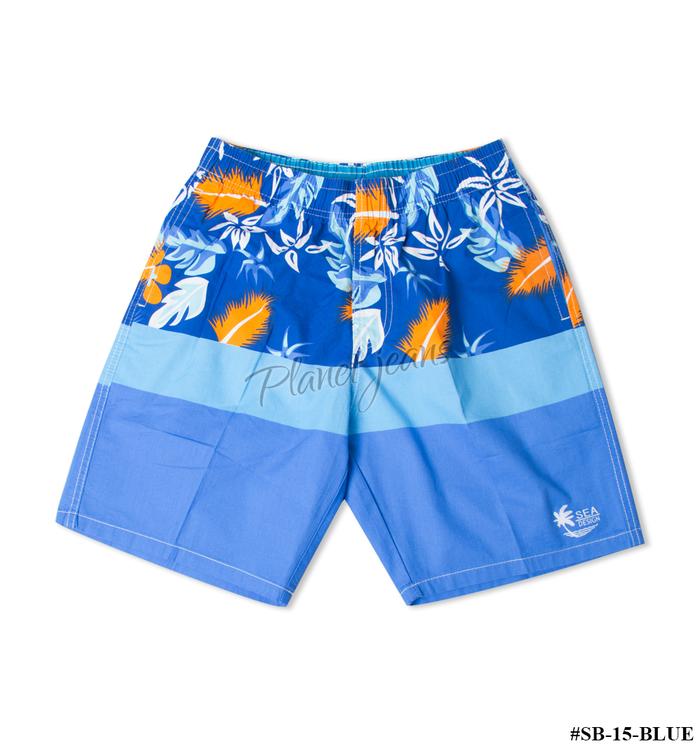 Gambar Celana pendek surf olahraga casual pantai surf renang cowok pria 15 - Biru, XL dari Planet Jeans undefined Tokopedia