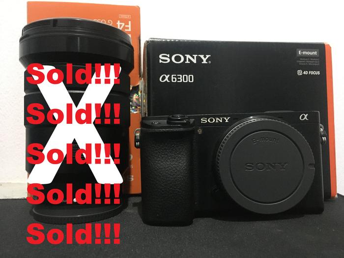 Jual Kamera Sony a6300 Body Only (Like New) Badung