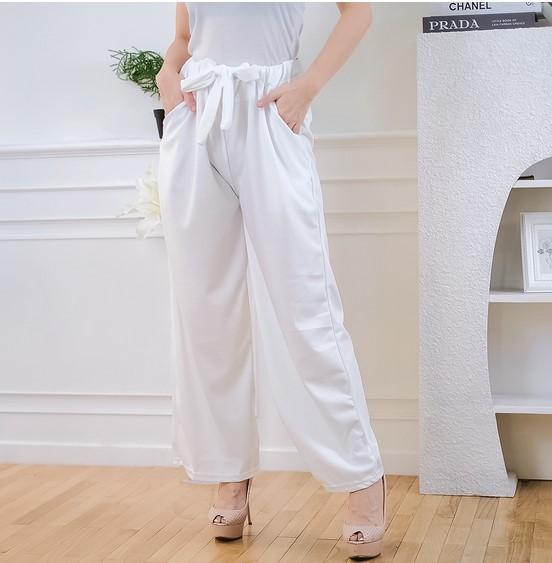 Gambar CELANA KULOT WANITA + CELANA PANJANG WANITA + CELANA WANITA + Loose - Putih dari jokobowo indonesia undefined Tokopedia