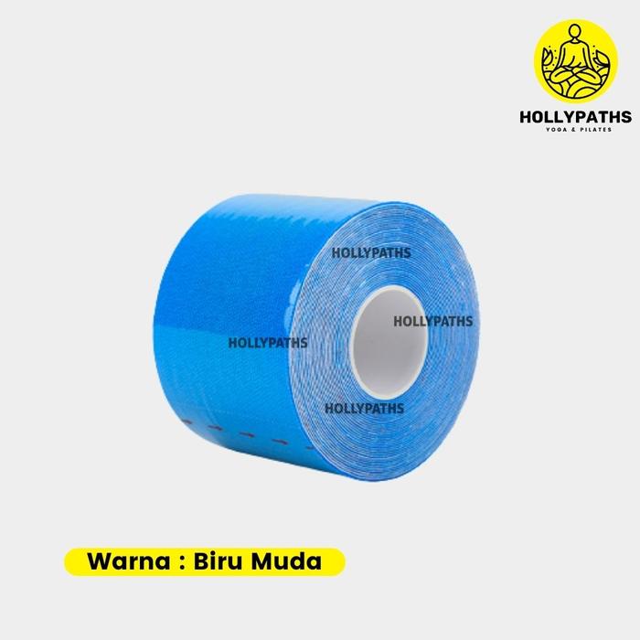 Gambar Kinesiology Tape Original Taping Theraphy / Kinesio Tape TappinG - Biru Muda dari HollyPaths undefined Tokopedia