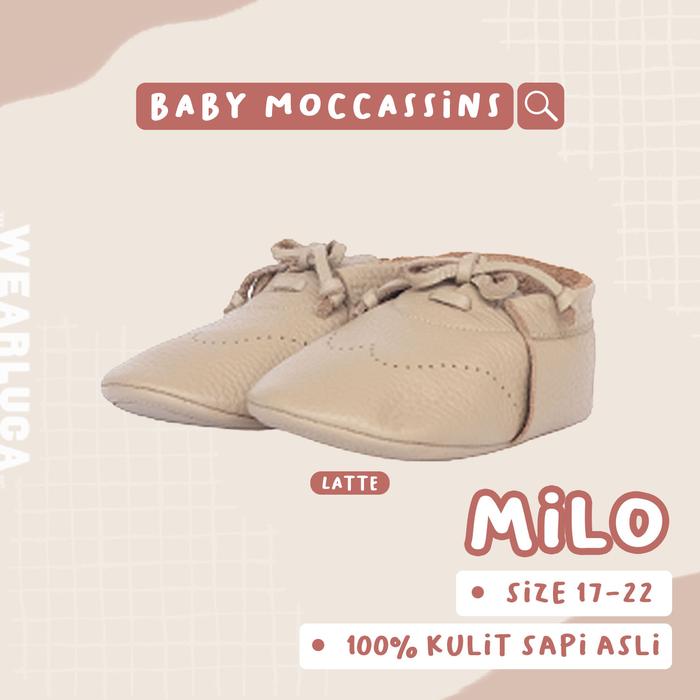 Gambar SEPATU BAYI - MILO LATTE - Size 3 dari WEARLUCA undefined Tokopedia