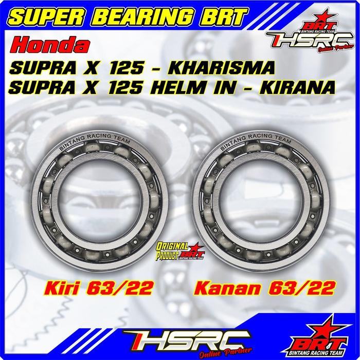 Gambar BEARING KRUK AS BRT Racing KHARISMA X125 KIRANA Laher Bandul Laker dari HSRC BRT undefined Tokopedia