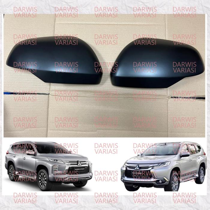 Gambar Mirror Cover Spion All New Pajero Facelift 2021 Up Hitam dari BROTHER OTO VARIASI undefined Tokopedia