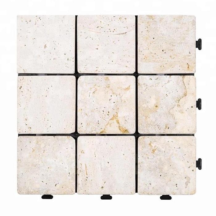 Gambar lantai ubin keramik batu alam buat kamar mandi hiasan dekorasi - PVC+dadu putih dari MustBuyStore undefined Tokopedia