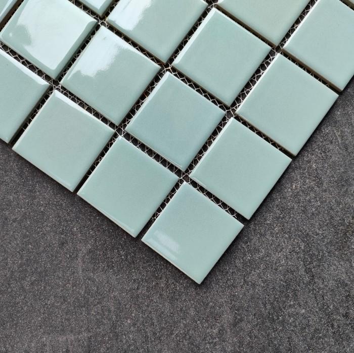 Jual Mosaic Hijau Muda Type SQ 1136 Merk Kuda Laut Mass - Kota Depok