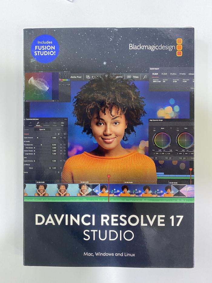 DaVinci Resolve Studio 17 Blackmagic Design DaVinci Resolve Studio