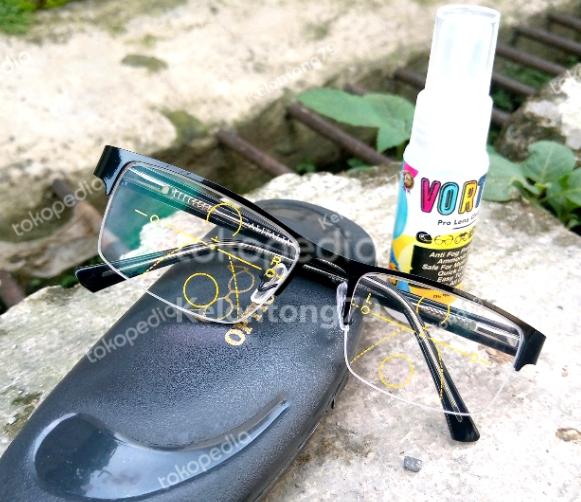 Gambar kacamata progresif multi fokus jauh dekat tanpa batas | kacamata baca - PHOTOCHROMIC, NORMAL ADD+2.75 dari Toko Arsy79 undefined Tokopedia