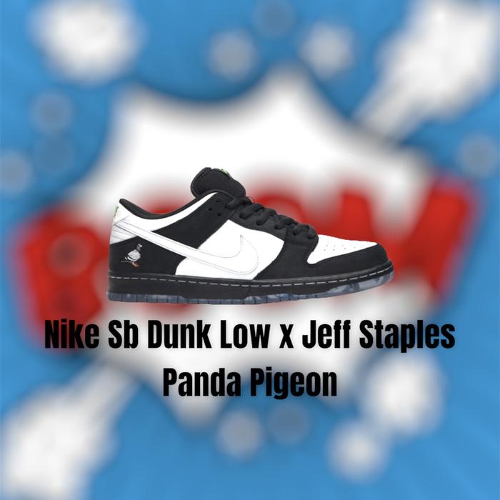 Promo Nike Sb Dunk Low x Jeff Staples Panda Pigeon Hitam, 45