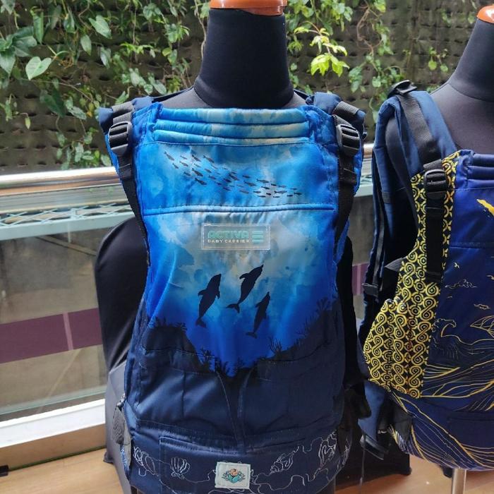 Gambar Activa Mark 3 III BAYIKU ID SSC GENDONGAN ADJUSTABLE MSHAPE - dolphin, bundl drolpad dari zaynababywearing undefined Tokopedia