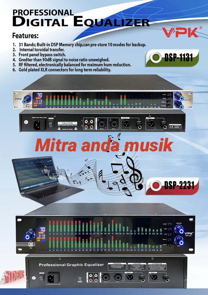 RAMSA WZ-9311 2台セット グラフィックイコライザー