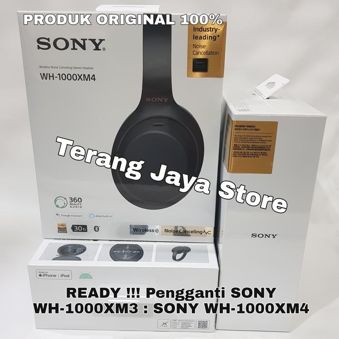 Gambar SONY WH-1000XM4 Wireless Headphone SONY WH-1000XM4 Headphone Wireless - SONY WH-1000XM4 dari Terang Jaya Store TRS undefined Tokopedia