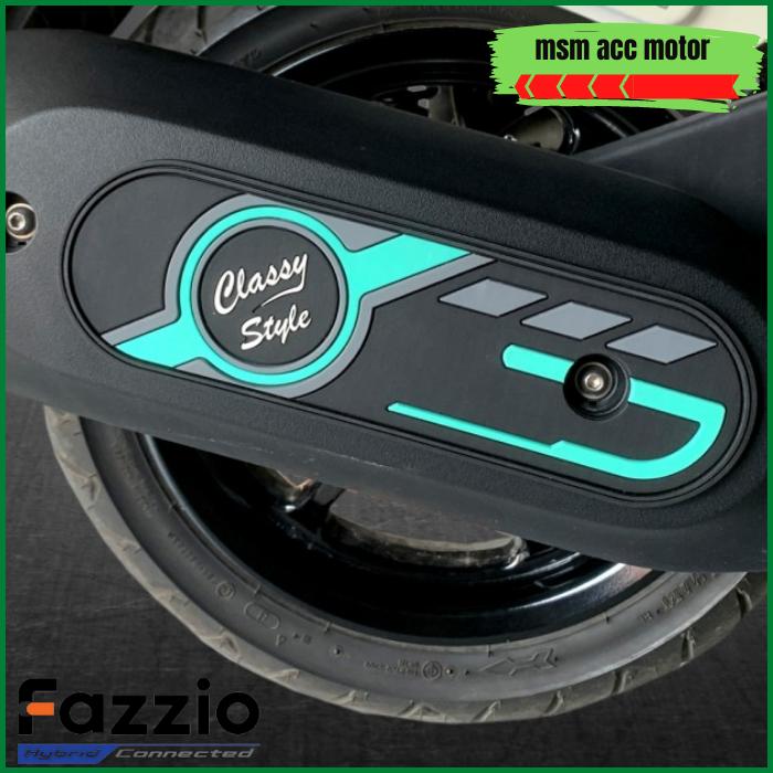 Gambar Cover Knalpot Fazzio Full Karet Premium Tebal - Tosca dari dands acc motor undefined Tokopedia