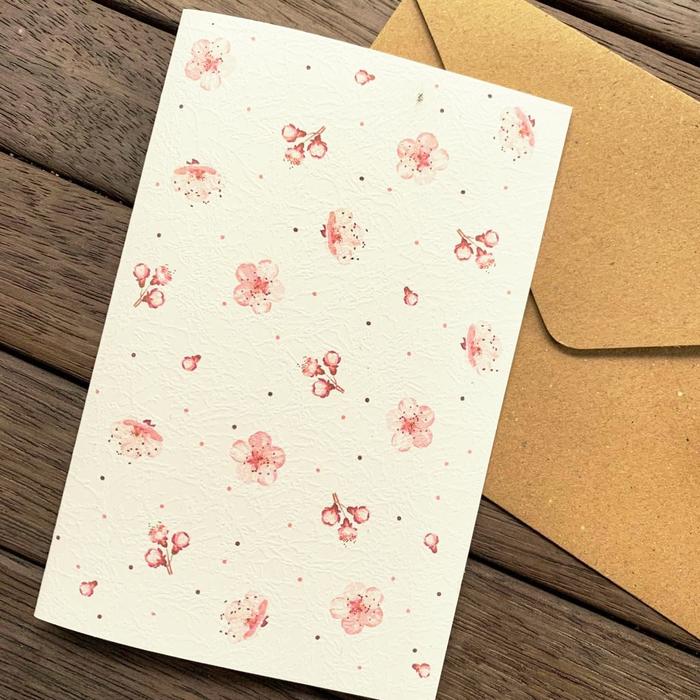 Gambar 1 PACK Kartu Ucapan Blank Greeting Card plus Amplop Kraft Rustic - Che2 dari Kartu Lopie undefined Tokopedia