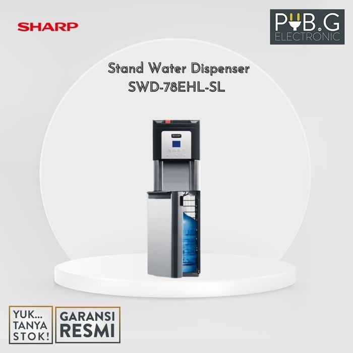 Gambar SHARP SWD-72EHL SWD-73EHL SWD-78EHL Stand Water Dispenser PUBG - SWD-78EHL-SL dari PUB.G Electronic undefined Tokopedia