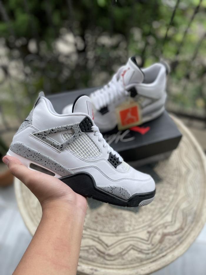 Sneakers Jordan 4g White Cement Jual AIR JORDAN WHITE CEMENT US
