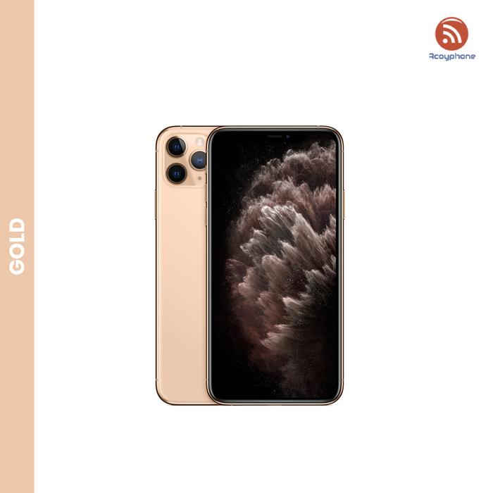 Gambar APPLE IPHONE 11 PRO 512GB GARANSI RESMI IBOX - Gold dari Acoyphonecell undefined Tokopedia
