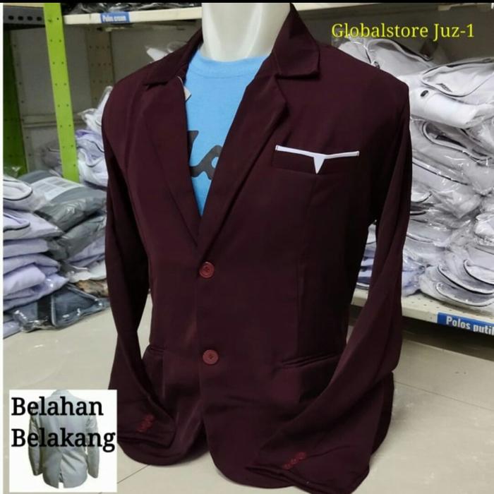 Gambar jas almamater/almet - marun, XXL dari nabila jasko store undefined Tokopedia