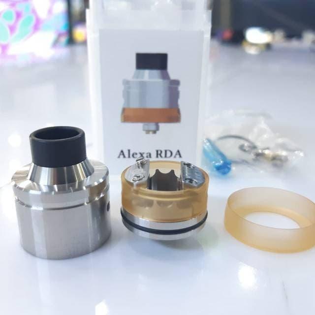Gambar alexa rda best clone 22mm 22 mm atomizer no sxk rdta rba rta druga v2 - ss dari Box mod diy alumunium undefined Tokopedia