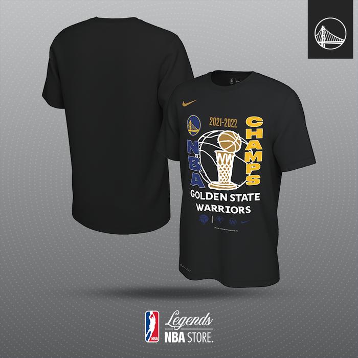 Gambar Tshirt NBA 2022 Champions GOLDEN STATE WARRIORS Locker Room HITAM - M dari Kaos Basket Indonesia undefined Tokopedia