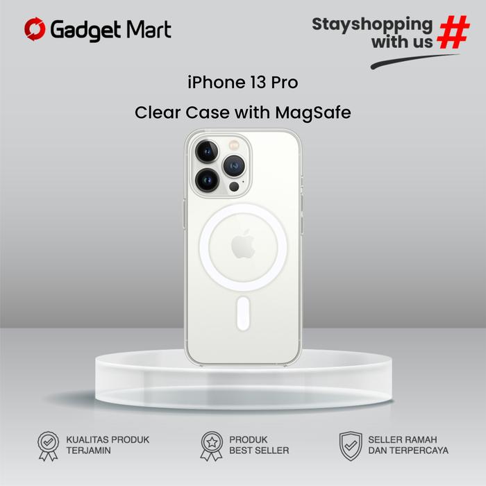 Gambar Case Apple iPhone 13 / mini / Pro / Pro Max MagSafe Clear - 13 Pro dari Gadgetmart_NEW undefined Tokopedia