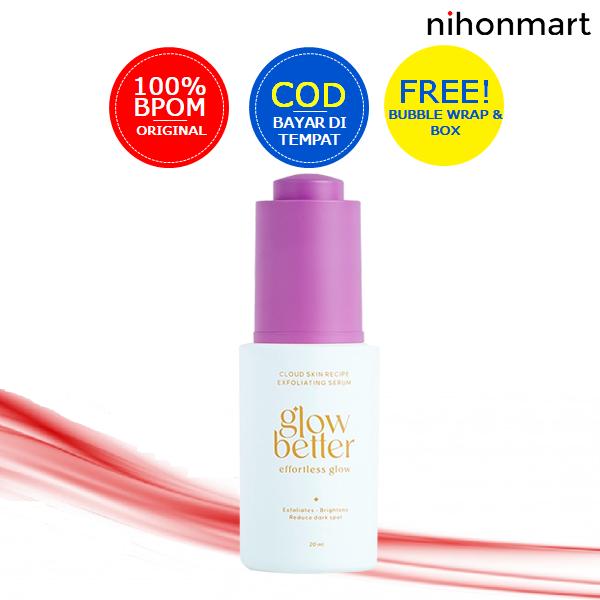 Gambar Glow Better Cloud Skin Recipe Exfoliating Serum 20ml dari nihonmart undefined Tokopedia