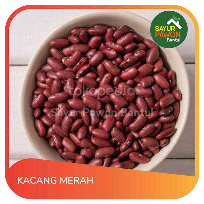 Gambar Kacang Merah Kering / 250 gr - Sayur Pawon Bantul dari Sayur Pawon Jogja undefined Tokopedia