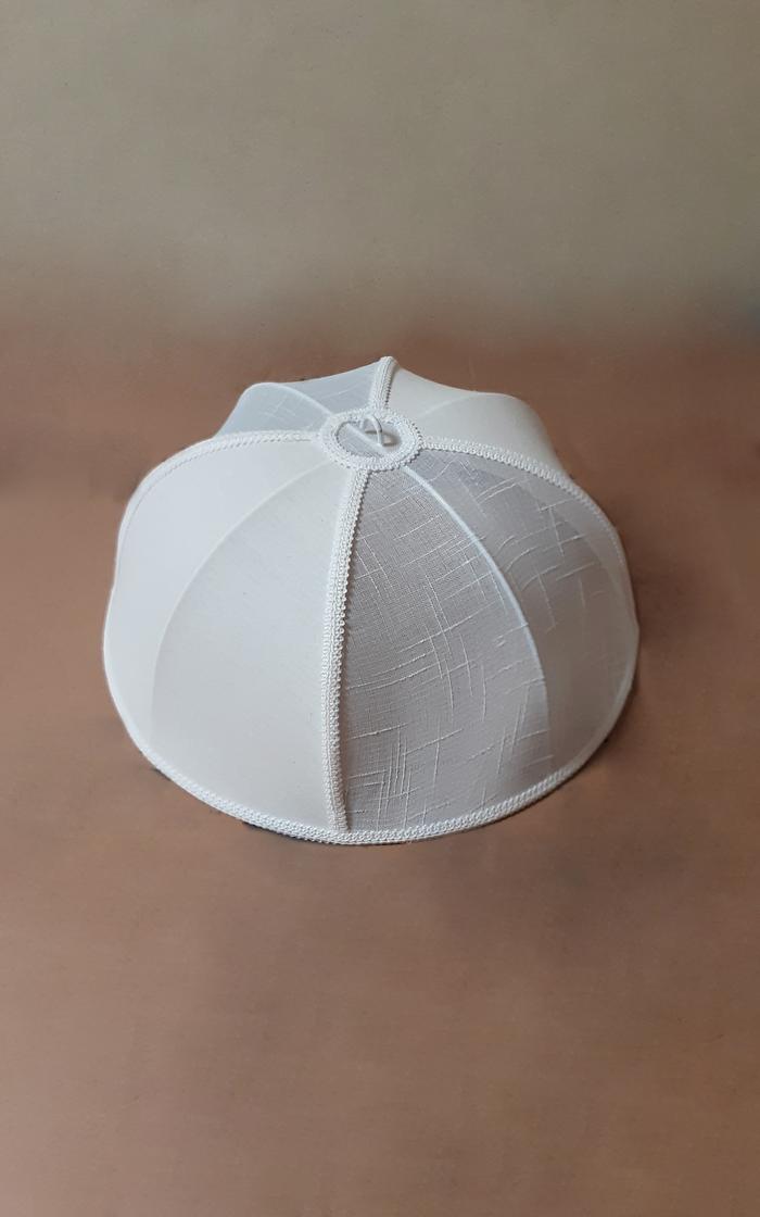 Gambar Tudung Saji Bulat Besar Kain Kombinasi - Mix Putih dari Nusantara Homeindustri undefined Tokopedia