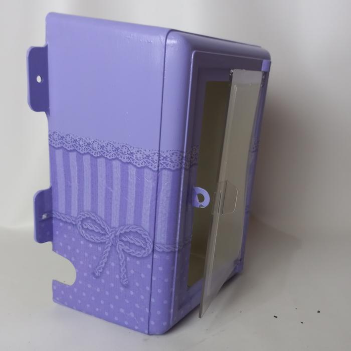 Gambar box meteran listrik token /prabayar dan pasca bayar shabby - Merah Muda dari Mamina Craft undefined 3 Tokopedia